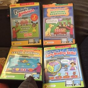 Four All learning interactive DVDs